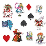 Alice In Wonderland Cutouts